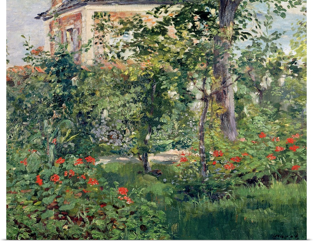 The Garden at Bellevue, 1880