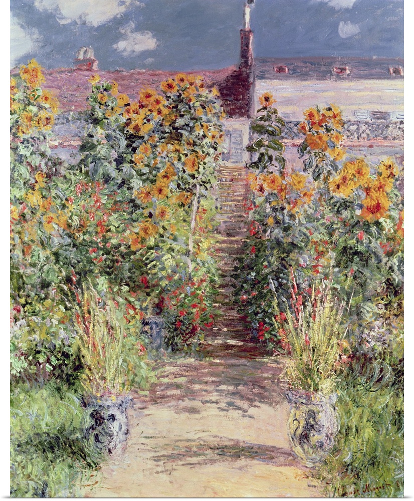 The Garden At Vetheuil, 1881