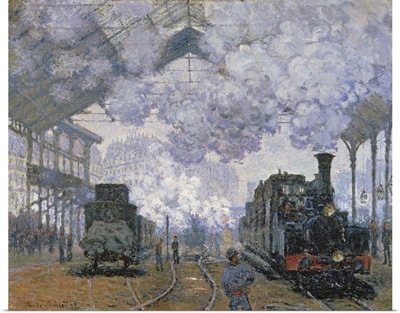 The Gare Saint-Lazare: Arrival Of A Train, 1877