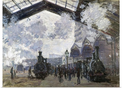 The Gare St-Lazare, 1877