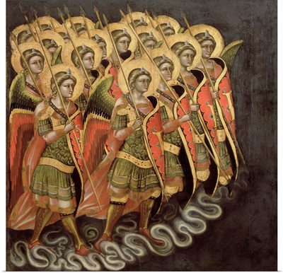 The Heavenly Militia, c.1348-54
