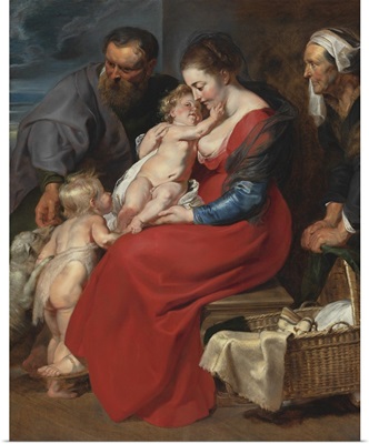 The Holy Family with Saints Elizabeth and John the Baptist, c.1615