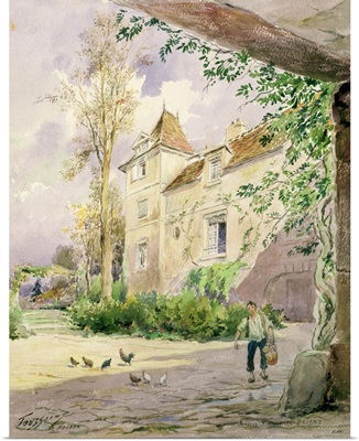 The House of Armande Bejart (1642-1700) in Meudon, c.1906
