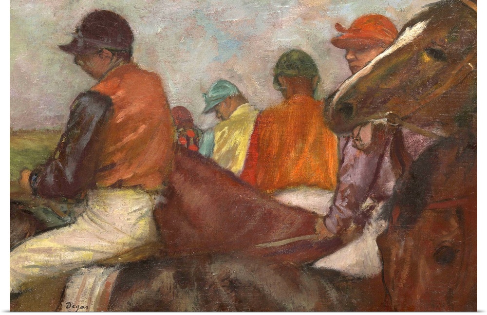 The Jockeys, c.1882