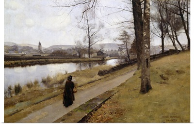 The Last Turning, Winter, Moniaive, 1885