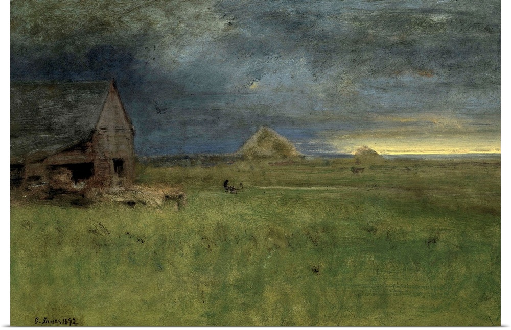 The Lonely Farm, Nantucket, 1892, oil on canvas.