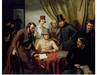 The Members of the Hamburg Artist's Club, 1840