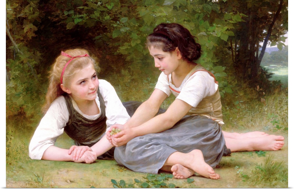 The Nut Gatherers, 1882