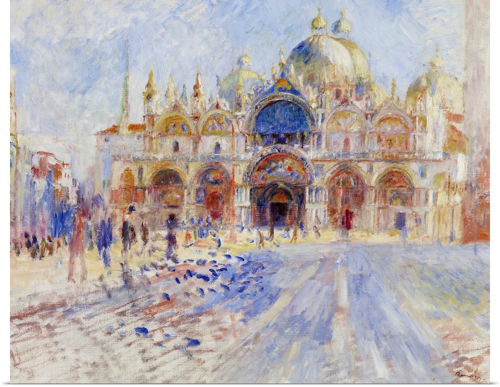 The Piazza San Marco, Venice, 1881