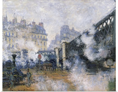 The Pont De l'Europe, Gare Saint-Lazare, 1877