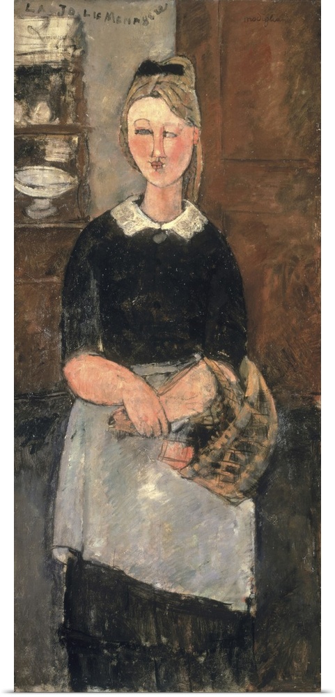 The Pretty Housewife (La Jolie Menagere) 1915 (Originally oil on canvas)