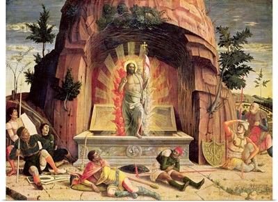 The Resurrection, right hand predella panel from the Altarpiece of St. Zeno of Verona