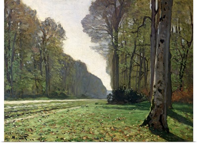 The Road to Bas Breau, Fontainebleau (Le Pave de Chailly), c.1865