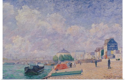 The Seine at Bercy, 1885