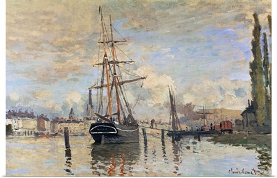 The Seine At Rouen, 1872