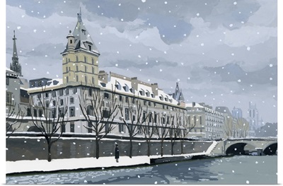 The Seine In Winter, 2015
