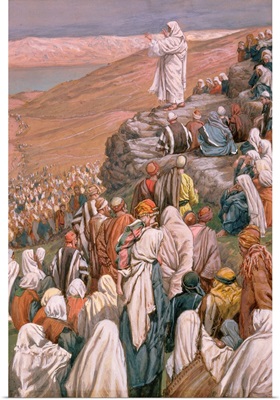 The Sermon on the Mount, illustration for The Life of Christ, c.1886-96