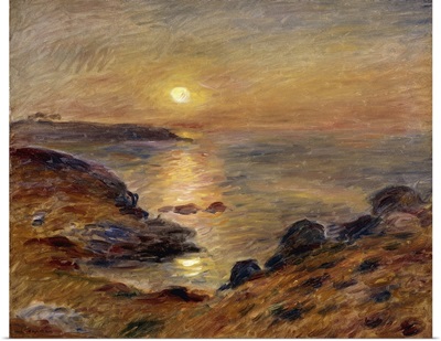 The Setting Of The Sun At Douarnenez (Couche De Soleil A Douarnenez), 1883