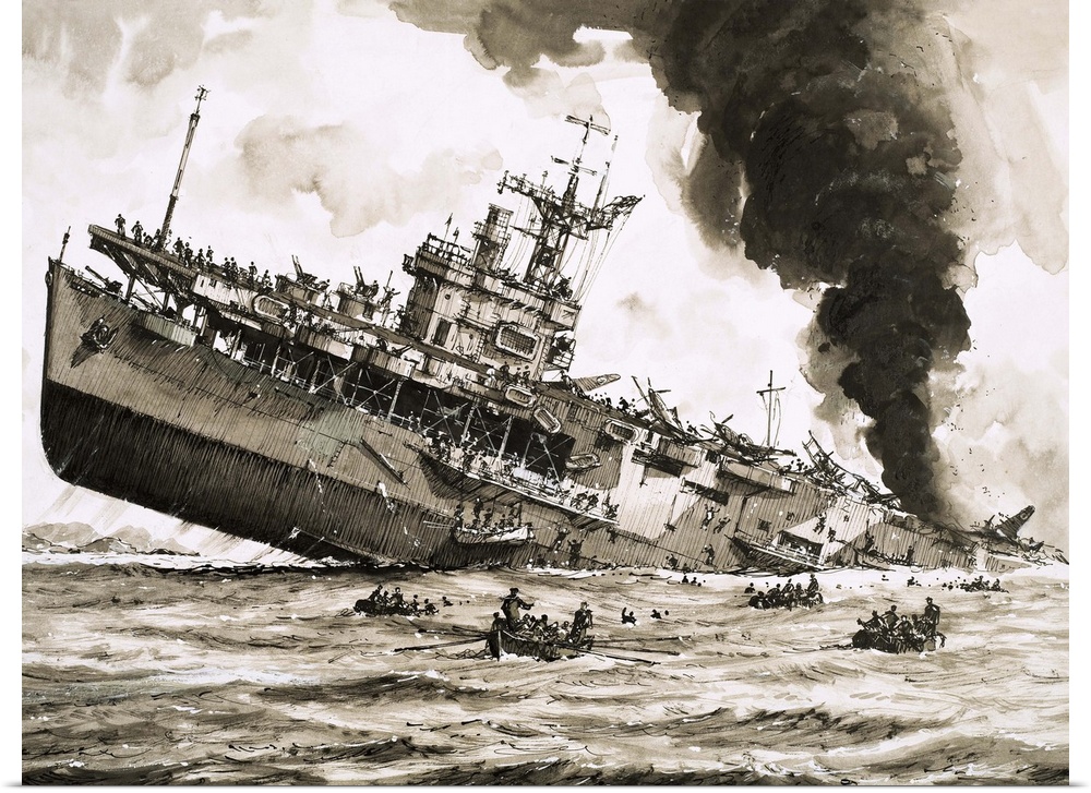 The Sinking of HMS Dasher -- The Ship That Shouldn't Have Been Sunk. A converted American vessel, the compliment of aircra...