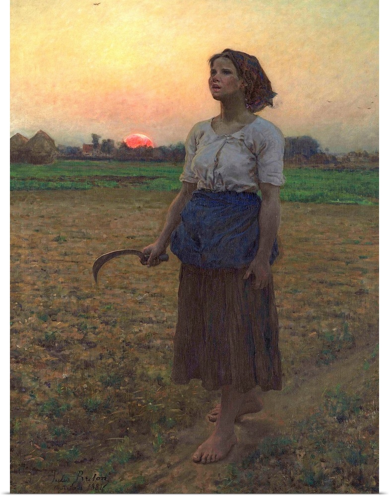The Song of the Lark, 1884, oil on canvas.
