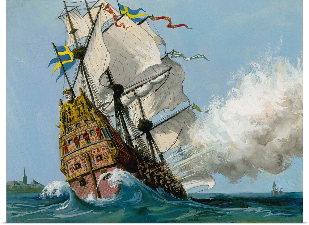 The Swedish Warship "Vasa".