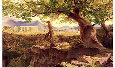 The Temple of Apollo, Bassae, 1854-55