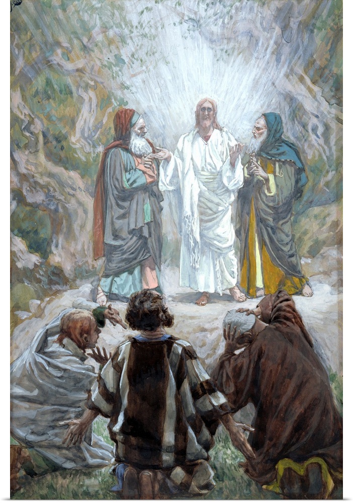 The Transfiguration, illustration for 'The Life of Christ', c.1886-94 (w/c