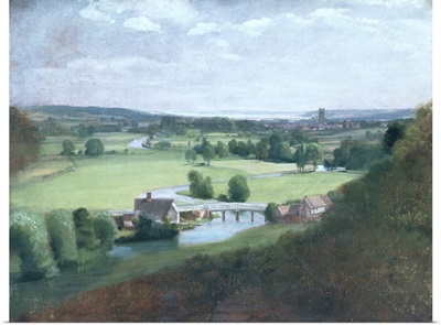 The Valley Of The Stour With Dedham In The Distance, 1836-37