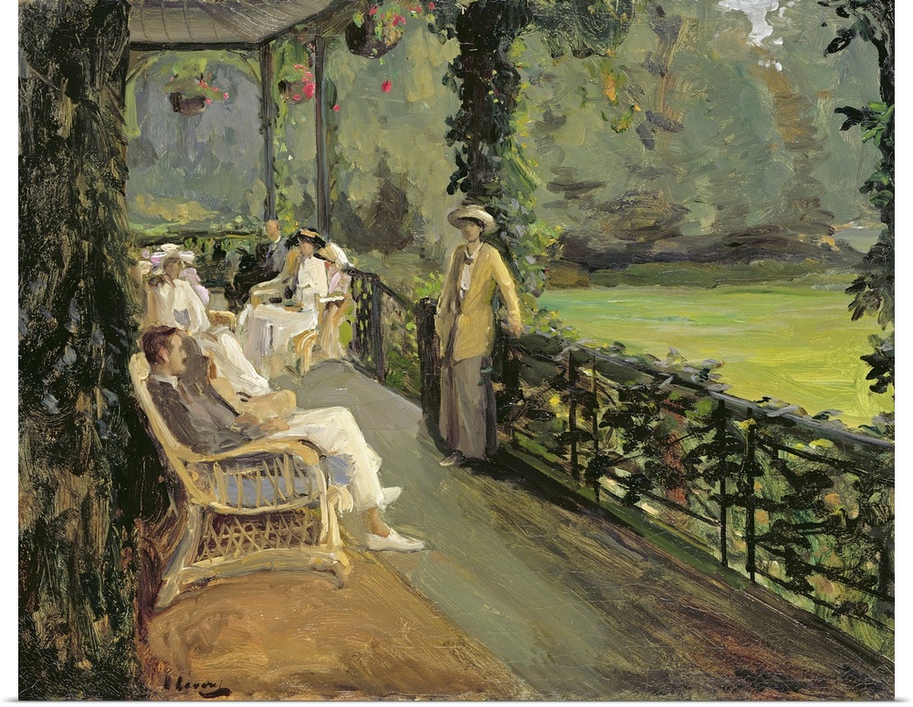 The Verandah, 1912 (Originally oil on canvas)