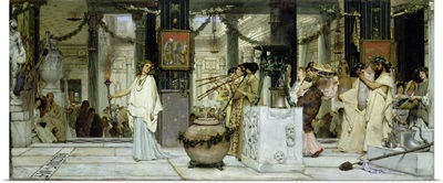 The Vintage Festival in Ancient Rome, 1871