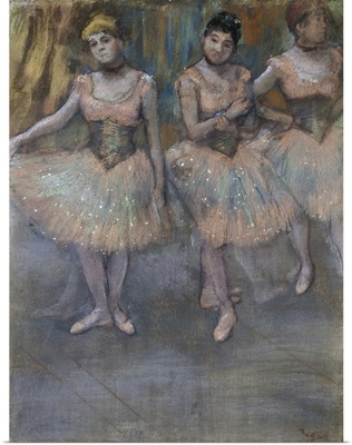 Three Dancers Before Practice, 1880