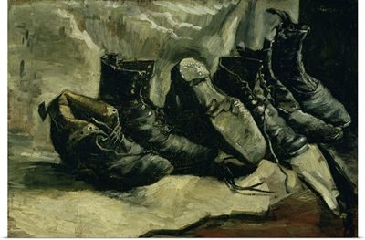 Three Pairs Of Shoes, 1886-87