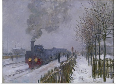 Train In The Snow Or The Locomotive, 1875