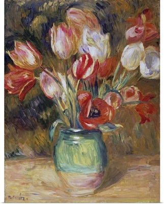 Tulips In A Vase