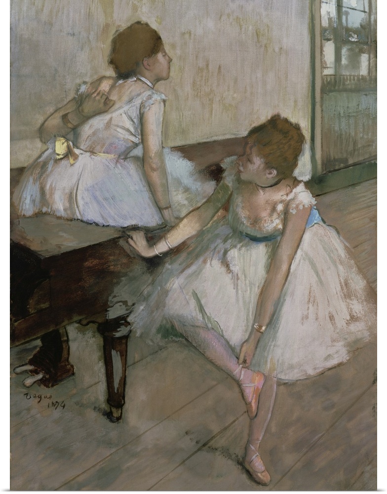 Two Dancers Resting, 1874