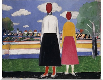 Two Figures in a Landscape, c.1931-32