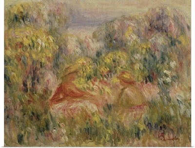Two Figures In Landscape, 1917-19
