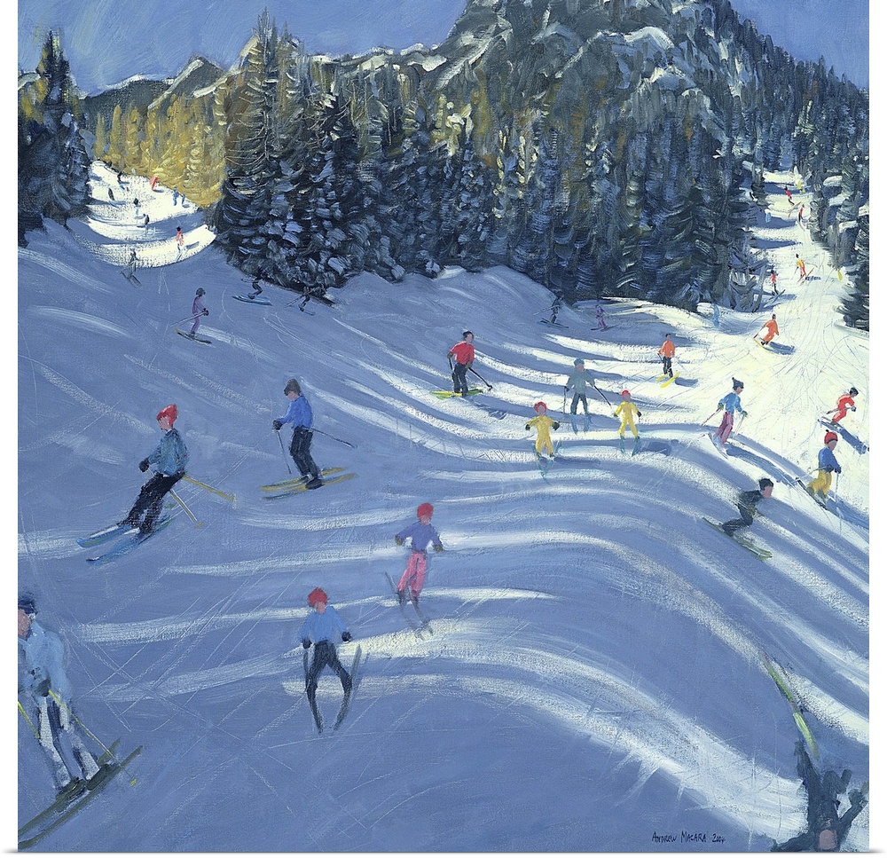 Two Ski-Slopes, 2004