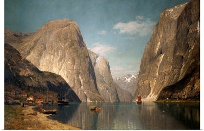 Up the Sogne Fjord, near Gudangen, 1876