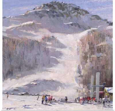 Val d'Isere, Morning Light - First Lessons