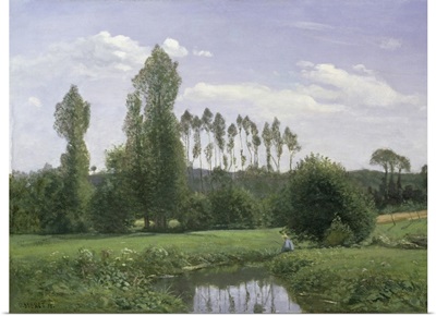 View At Rouelles, 1858