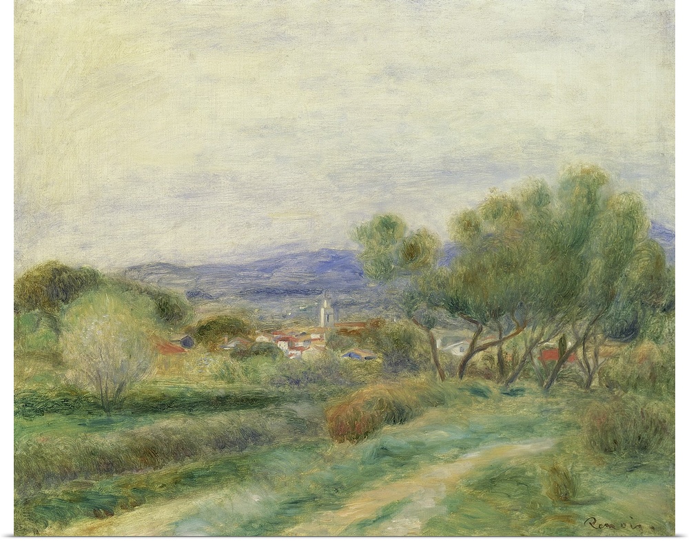 View Of La Seyne, Provence, 1890