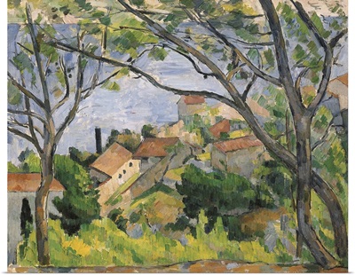 View Of L'Estaque Through The Trees, 1879