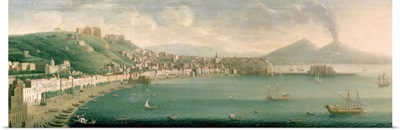 View of Naples from the west, 1730