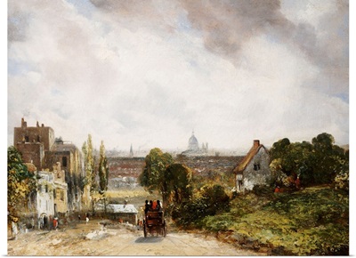 View Of The City Of London From Sir Richard Steele's Cottage, Hampstead, 1832