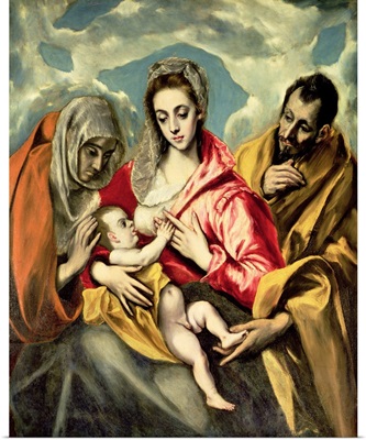 Virgin and Child with SS. Anne and Joseph, 1587-96