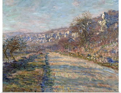 Vue De La Route De La Roche-Guyon, Val d'Oise, 1880