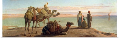 Waiting for the Boat, Gulf of Suez, 1872