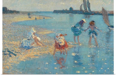 Walberswick, Children Paddling, 1891