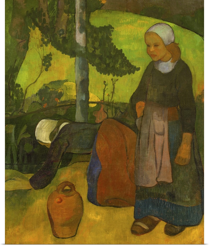 Washerwomen, 1891-92 (Originally oil on canvas)
